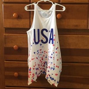 Girl’s USA tank top